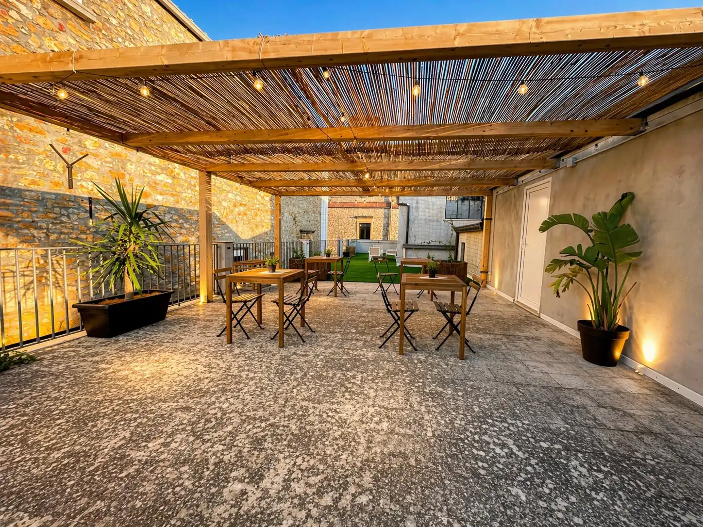 Terrazza panoramica del B&B Camurria Sicilian a Piazza Armerina
